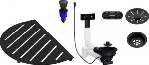 BLANCO 527994 Oovalon Components mosogató kiegészítők – matt fekete