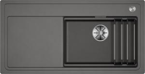 BLANCO 528095 Etagon XL 6 S InFino mosogató PushControl vezérléssel, vulkánszürk