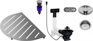 BLANCO 527993 Oovalon Components mosogató kiegészítők – rozsdamentes acél, csisz