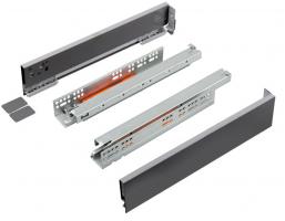 K-StrongMax 16 PUSH fiókvasalat H89/500mm, szürke