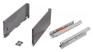 K-StrongMax 16 PUSH fiókvasalat H185/500mm, szürke