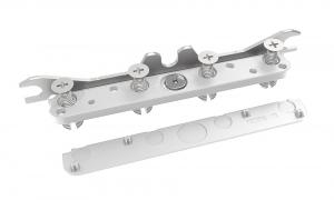 KES 272444 FREEslim Flap front  rögzítő tipli fehér