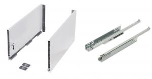 K-StrongMax Uni 18 fiókvasalat H249/550mm, fehér