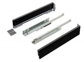 K-StrongMax Uni 16 fiókvasalat H89/450mm, fekete