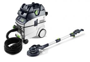 ESTOOL 578424 PLANEX csiszológép és PLANEX LHS 2 225 EQI/CTL porelszívó szett 36