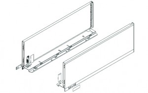 BLUM 770F6502S oldalfal Legrabox F 650mm fehér