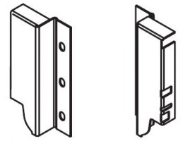 BLUM Z30K000S hátlap tartó Antaro "K" fehér J+B