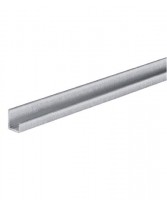 HETTICH 9136122 végzáró profil ajtóra ajtóvastagság 18-19 mm U alakú/2500 mm