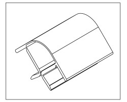 ALAP FLEXI SAROK 90°-135° ALU 150mm