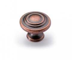 HETTICH 9113223 gomb Essa d32 mm sárgaréz antik