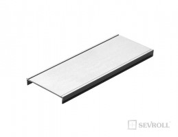 SEVROLL Doubler II takaró profil 1,7m ezüst