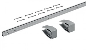 HETTICH 9209231 SlideLine M hordozó és vezető profil 25/4000 mm