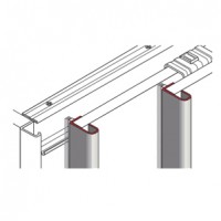 HETTICH 9130038 fogantyú profil ajtóhoz alumínium