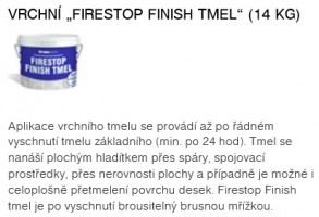 TMEL-FIRESTOP FINISH 14kg