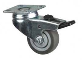 StrongCastors Kerék TPE, 50 mm, forgó fékkel