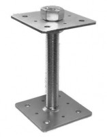 TK-oszloptalp 110x110 - 330mm anya