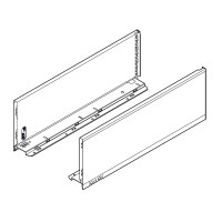 BLUM 770C6502I oldalfal Legrabox C 650mm nemesacél