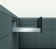 BLUM 770N5002S oldalfal Legrabox N 500mm szürke