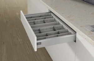 HETTICH 9134994 Arcitech OrgaTray 570, 900/500 ezüst