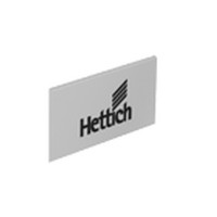 HETTICH 9123009 Arcitech takarósapka logóval alumínium