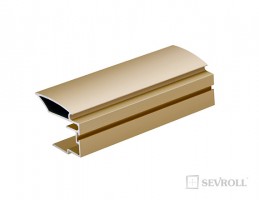 SEVROLL 04531 Alfa II fog.profil 16/18mm 2,70m arany