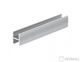 SEVROLL 01617 összekötő profil H10 Decor 3m ezüst