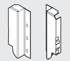 BLUM Z30B000S.04H hátlap tartó Antaro szürke J+B