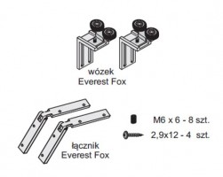 SEVROLL 10229-SV  Everest szett Fox II fogantyú profilhoz