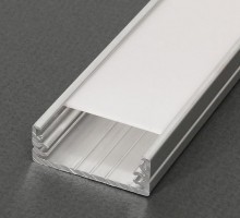 StrongLumio LED profil Wide, eloxált alumínium, 2m