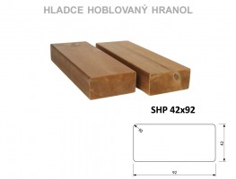 TERASZ ThermoWood hasáb SHP 42/92/3000