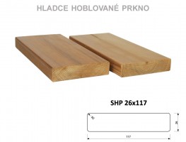 TERASZ ThermoWood hasáb SHP 26/117/3000