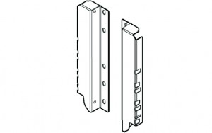 BLUM Z30D000SL hátlap tartó Antaro "D" B+J fehér