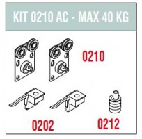 SISCO 0210 vasalat szett belső ajtóra 40kg