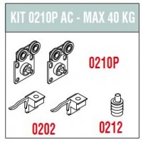 SISCO 0210P vasalat szett külső ajtóra 40kg