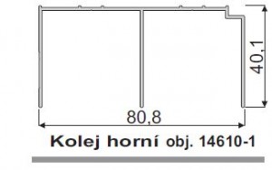 IC-felső sín 5m pezsgő