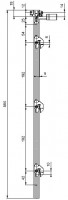 LEHMANN Rúd SVS3 típus 4 (1+3 magasság 579 mm)