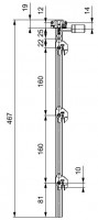 LEHMANN Rúd SVS3 típus 1 (1+3 magasság 483mm)