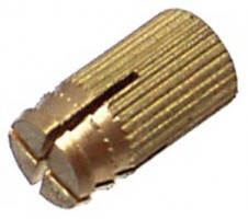 Beütő tipli BU08-M4x10/5,2mm sárgaréz