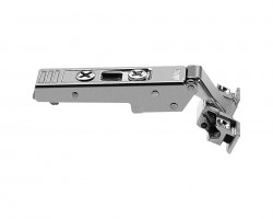 BLUM 72T550A.TL ráütődő pánt 120°, Tip-On, alu, csavar