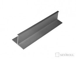 SEVROLL 01710 összekötő profil H04/18 3m ezüst