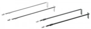 HETTICH 51485 MultiTech magasító korlát 550 mm fehér