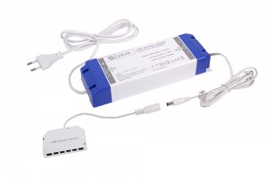 StrongLumio transzformátor, 24V, 150W, Jack/6xMINI konektor