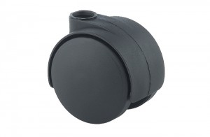 TENTE Kolečko otočné A520POI040L51- 8 černé, 40 mm, bez uchycení