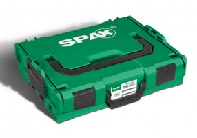 SPAX bőrönd L-BOXX s TXS csavary 16 rozměrů + 6 bitů + nástavec
