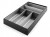 StrongMax evőeszköztartó készlet M=500, SZ=276 mm fekete, 5 tálakkal